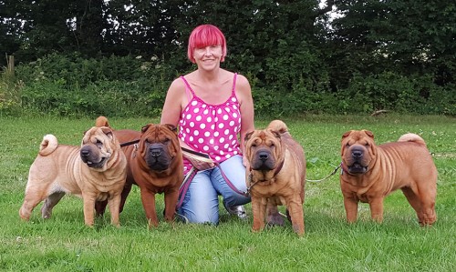 Sharon-with-her-Shar-Pei-20150716